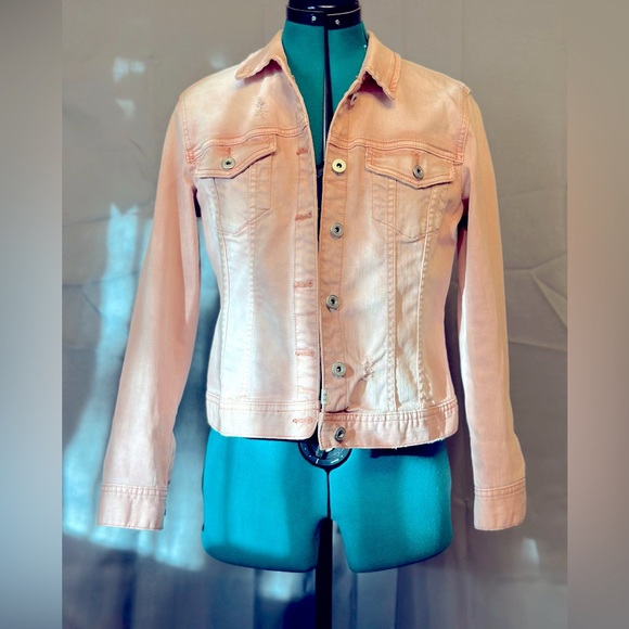 Pink Jean Jacket - Picture 1 of 4